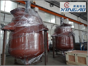 復(fù)合鈦反應(yīng)鍋，制造好驗收結(jié)束！